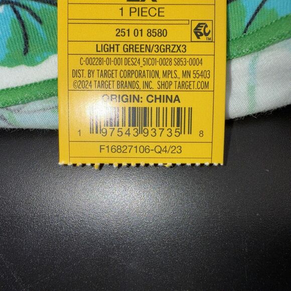 Diane Von Furstenberg  Geranium Leaf Sea Twig Cotton Stretch Cheeky Panty - Picture 7 of 8